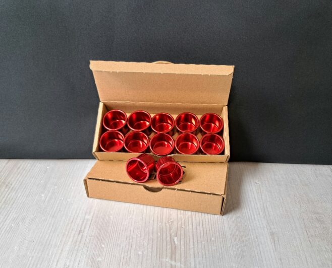 Kerzentüllen in verschieden Farben von gussform.at