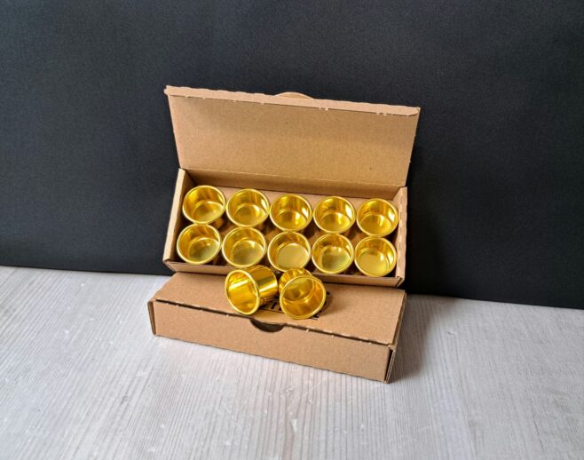 Kerzentüllen in verschieden Farben von gussform.at