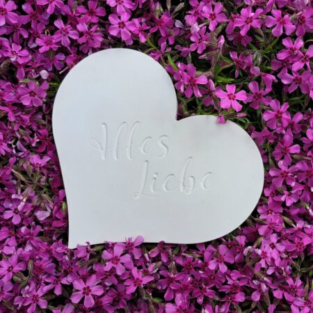 Silikonform von Herzen von gussform.at