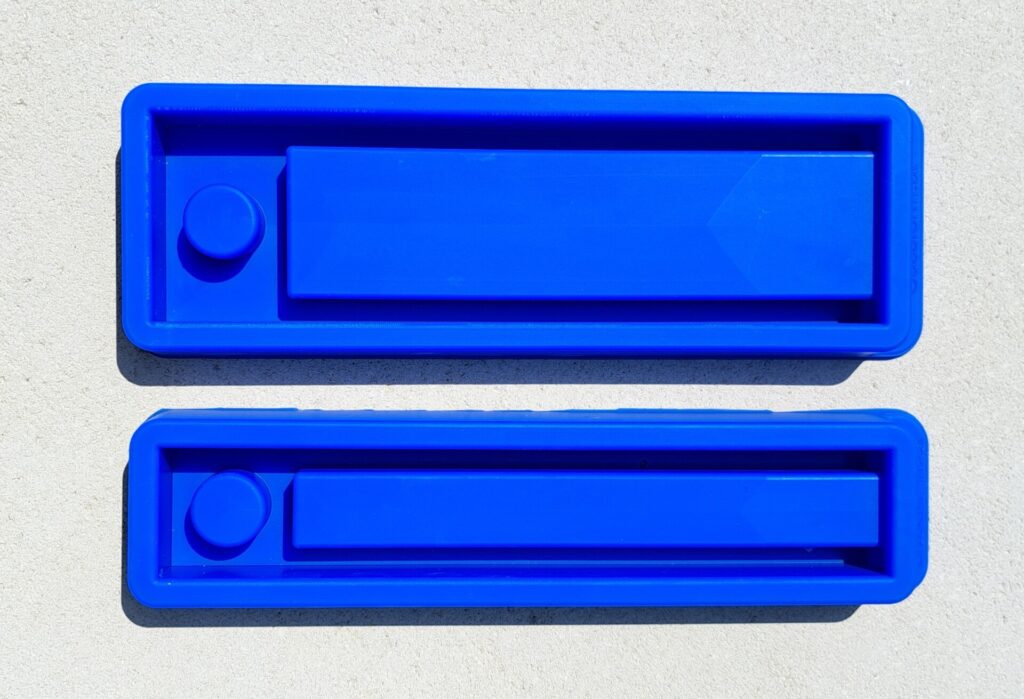 Silikonform von Kerzenhalter von gussform.at