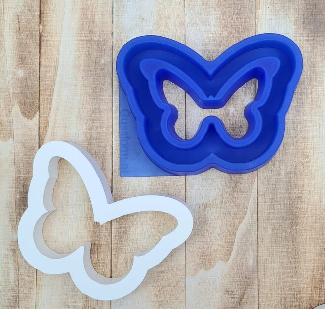 Silikonform vom Schmetterling von gussform.at