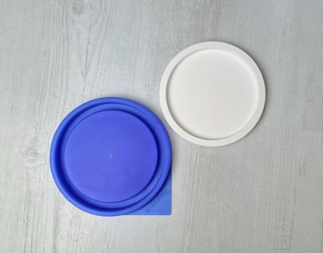 Silikonform Untersetzer rund 15cm Giessform DIY