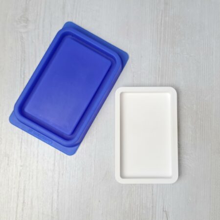 Silikonform Untersetzer rechteckig 15,5x10cm Giessform DIY