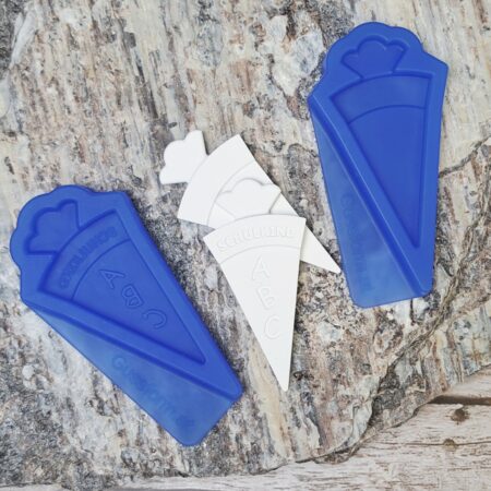 Silikonform Schultüte Mini in zwei Ausführungen DIY Gießform