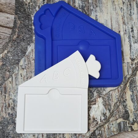 Silikonform Gutscheinkartenhalter Schultüte DIY Gussform