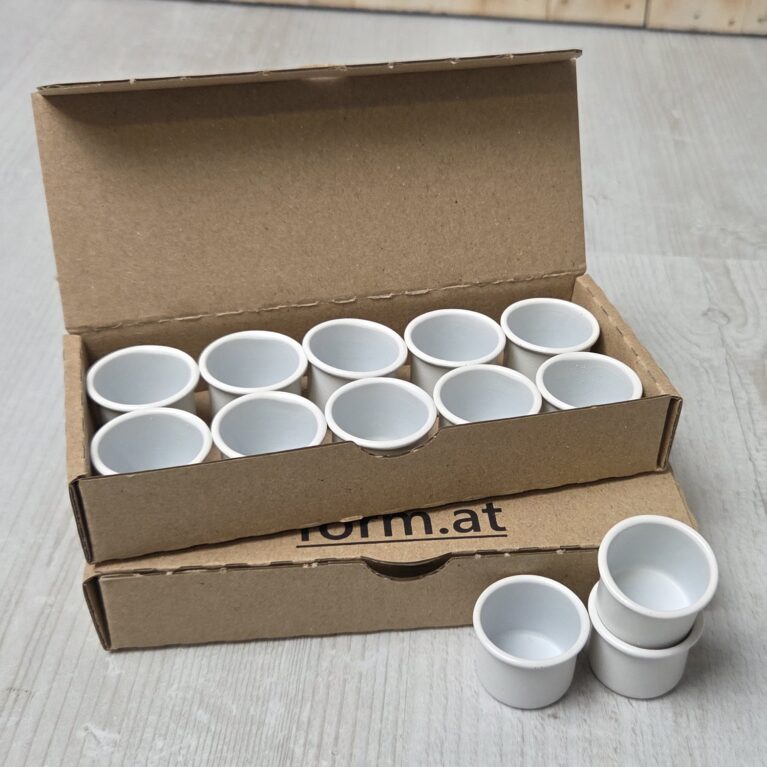 10 Stk. Kerzentüllen Weiss für Stabkerzen Ø 20 bis 22mm