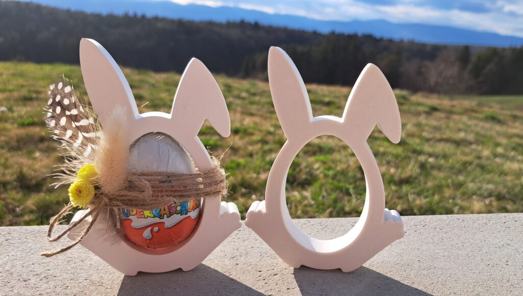 Silikonform von Hase von gussform.at