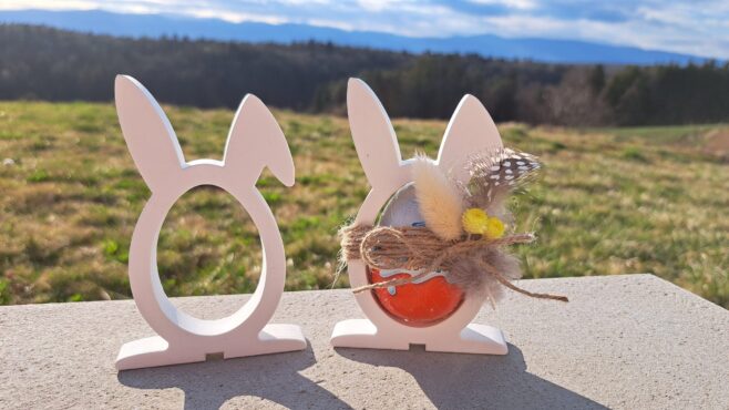 Silikonform von Hase von gussform.at