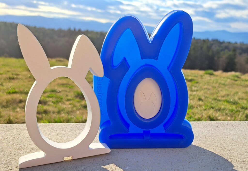 Silikonform von Hase von gussform.at