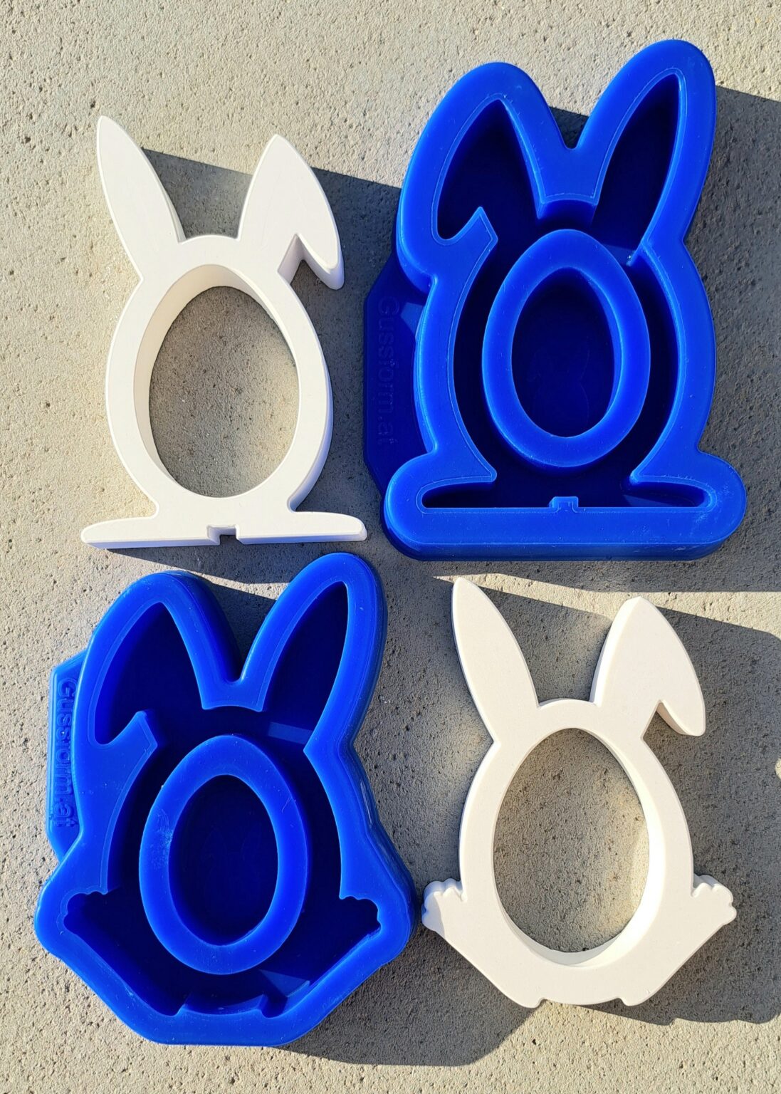 Silikonform von Hase von gussform.at