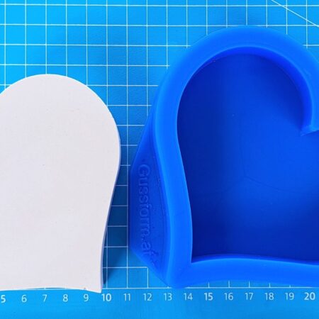 Silikonform von Herzen von gussform.at