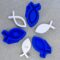 Silikonform von Fische von gussform.at