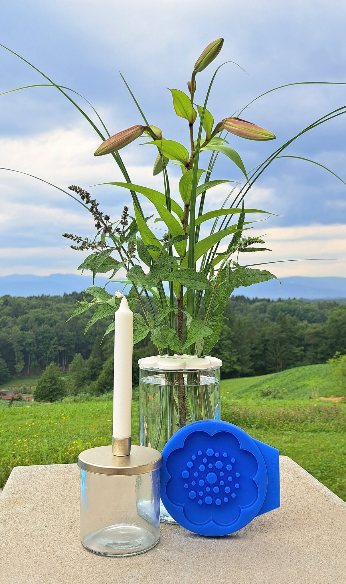 Silikonform vom Blumenretter von gussform.a