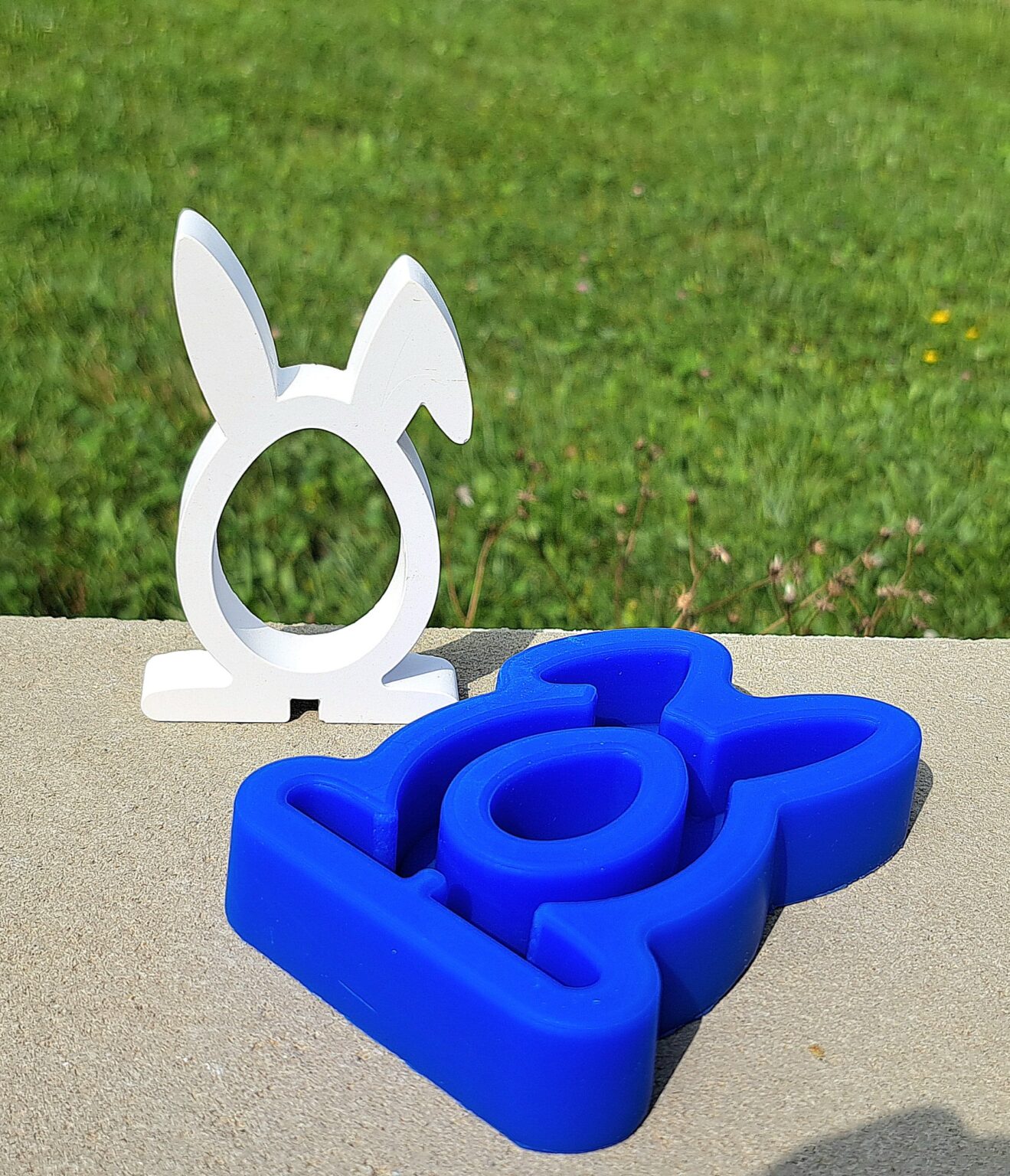 Silikonform von Hase von gussform.at