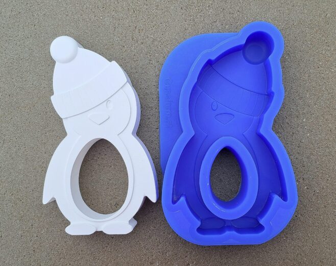 Silikonform von Pinguin von gussform.at