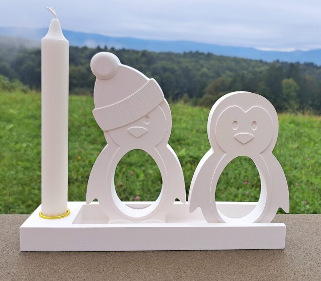 Silikonform von Pinguin von gussform.at