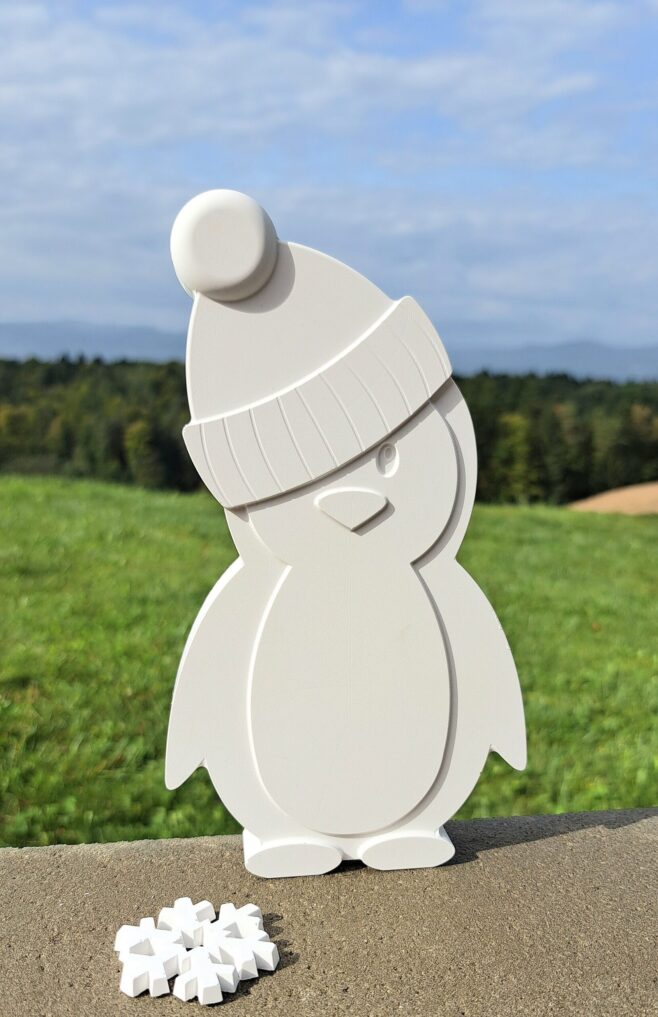 Silikonform von Pinguin von gussform.at