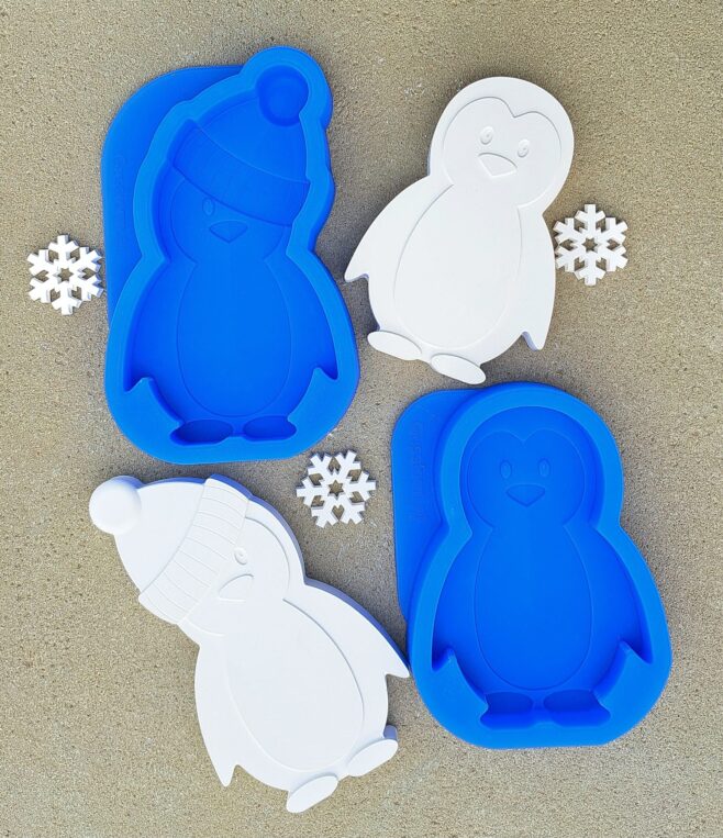 Silikonform von Pinguin von gussform.at