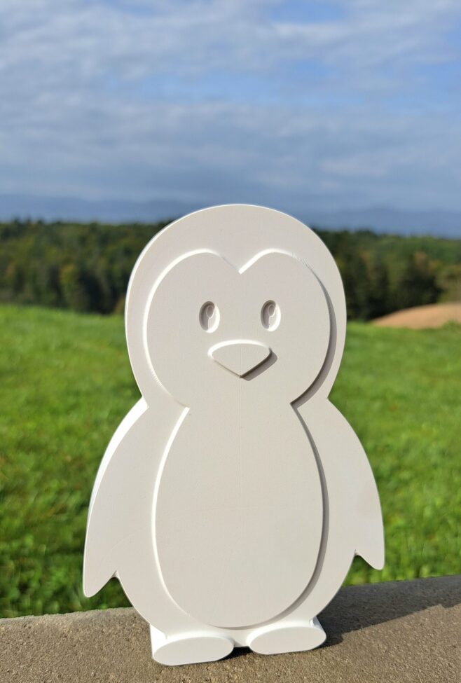 Silikonform von Pinguin von gussform.at